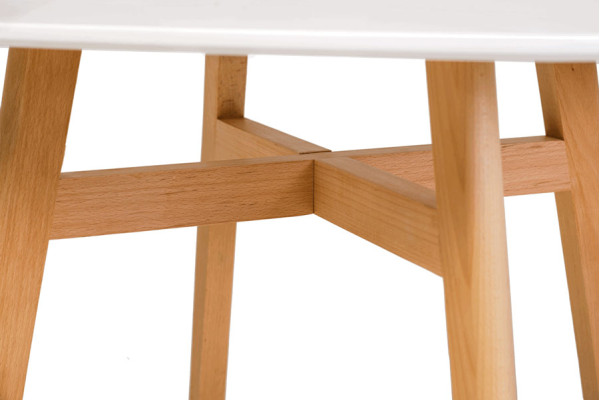 Обеденный стол Vetro Mebel TM-34 Белый-8