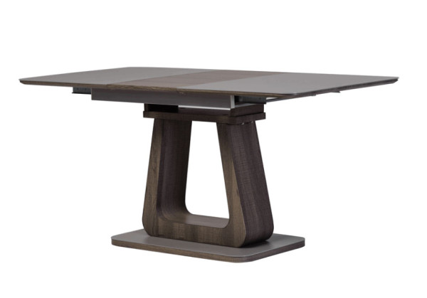 Розкладний обідній стіл Vetro Mebel TML-521-1 Матовий сірий-0