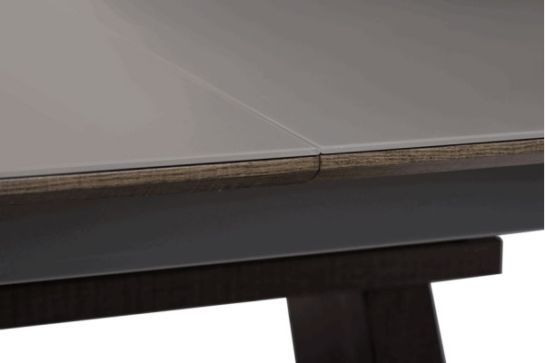 Розкладний обідній стіл Vetro Mebel TML-521-1 Матовий сірий-10