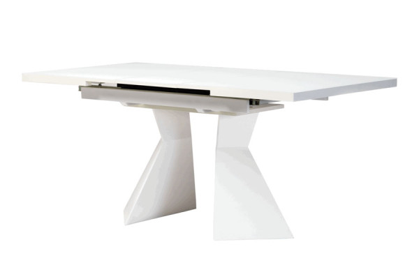 Розкладний обідній стіл Vetro Mebel TML-545 Білий-1