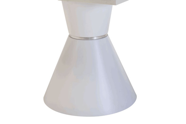 Раскладной обеденный стол Vetro Mebel TML-651 Белый-9