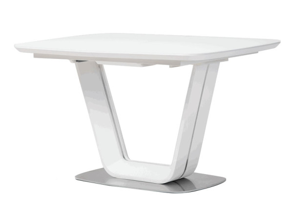 Розкладний обідній стіл Vetro Mebel TML-770-1 Білий-0