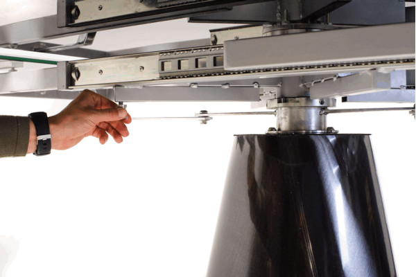 Раскладной обеденный стол Vetro Mebel TML-830 Белый-9