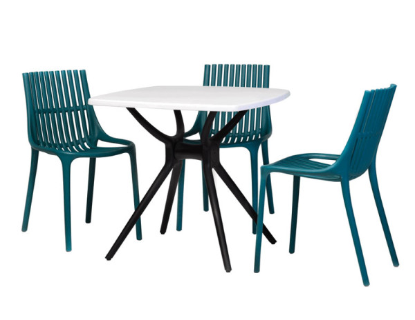 Обеденный стол Vetro Mebel TP-20 Белый-1