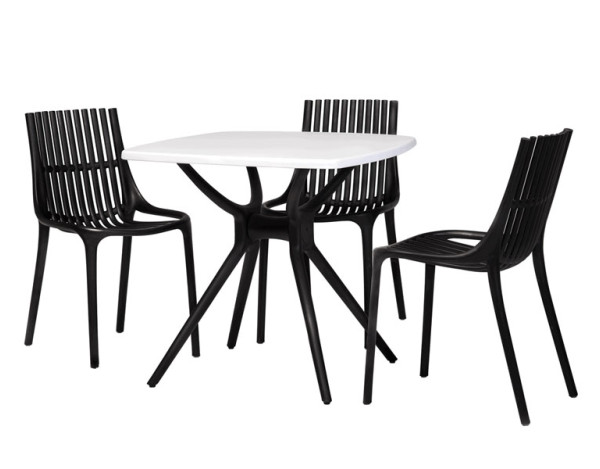 Обеденный стол Vetro Mebel TP-20 Белый-2