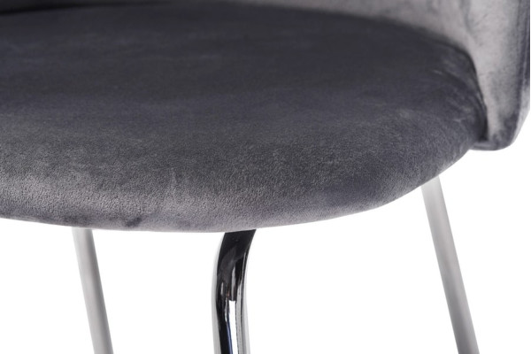 Стілець Vetro Mebel M-12-1 Сірий-9