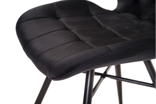 Стул Vetro Mebel M-43 Черный вельвет-8