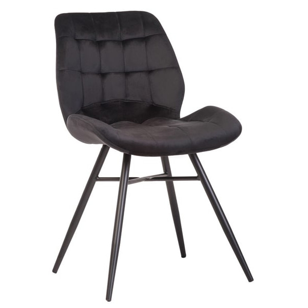 Стул Vetro Mebel M-43 Черный вельвет-0