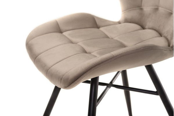 Стілець Vetro Mebel M-43 Капучіно вельвет-5