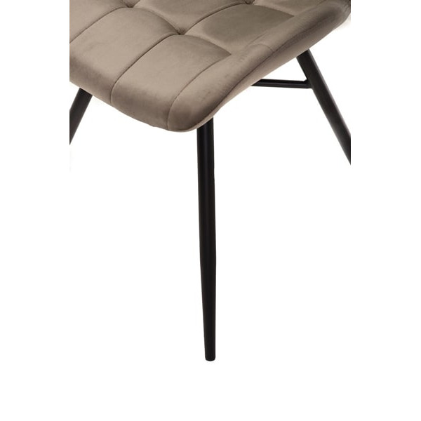 Стілець Vetro Mebel M-43 Капучіно вельвет-9