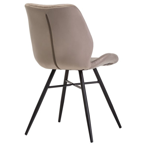 Стілець Vetro Mebel M-43 Капучіно вельвет-3