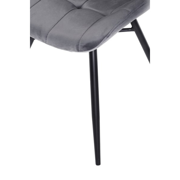 Стілець Vetro Mebel M-43 Сірий вельвет-7