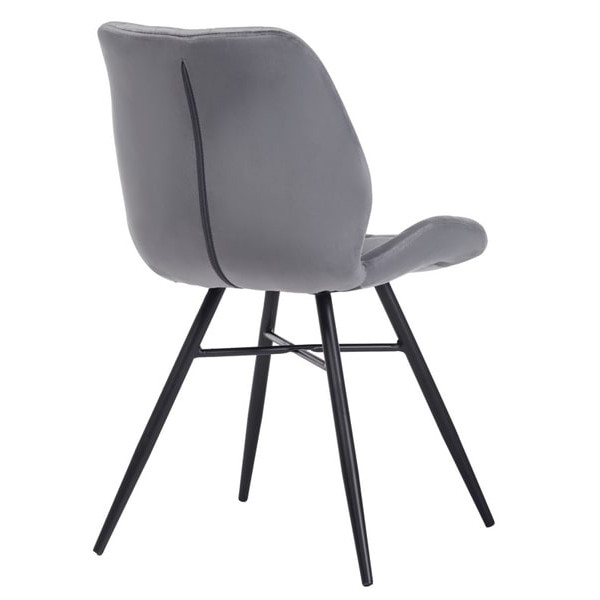 Стілець Vetro Mebel M-43 Сірий вельвет-3