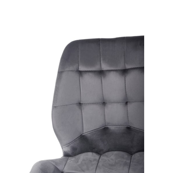 Стілець Vetro Mebel M-43 Сірий вельвет-9