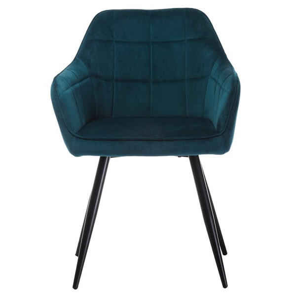 Стул Vetro Mebel M-62 Морская волна велюр-1