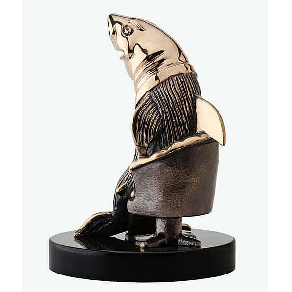 Статуэтка бронзовая Vizuri (Визури) Акула Бизнеса B01-3