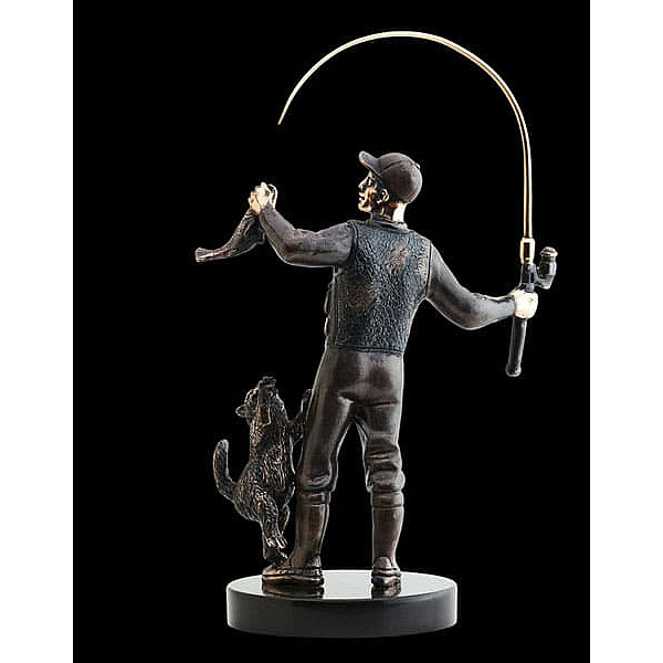 Статуетка бронзова Vizuri (Візурі) Рибалка H02-1