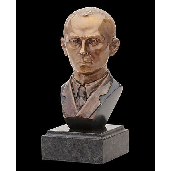 Статуэтка бронзовая Vizuri (Визури) Бюст Бендера Стапан P05-0