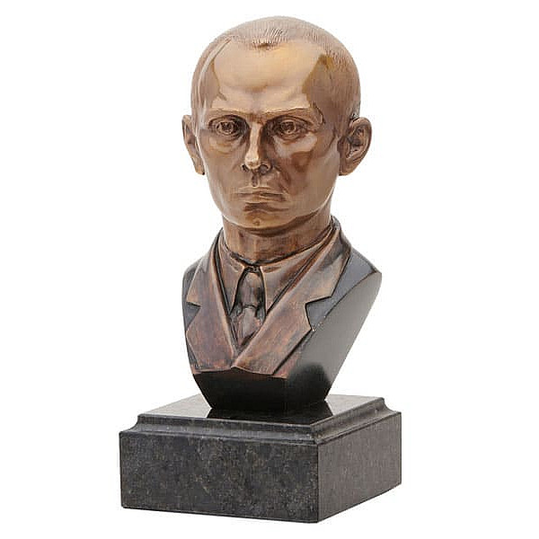Статуэтка бронзовая Vizuri (Визури) Бюст Бендера Стапан P05-2