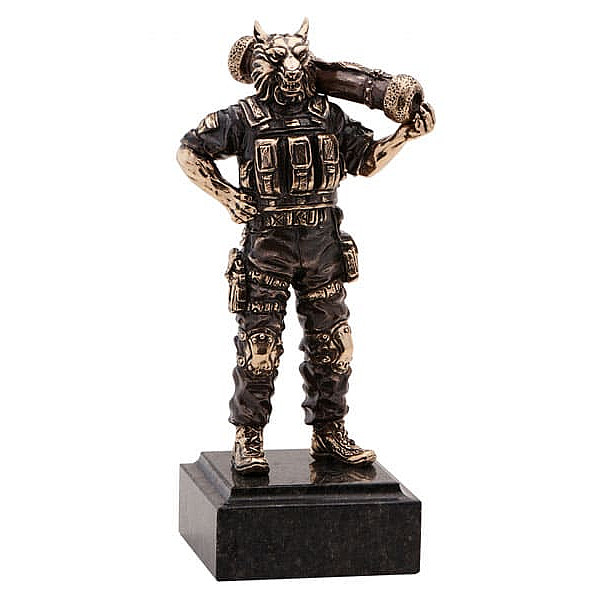 Статуэтка бронзовая Vizuri (Визури) Непокоренный P04-2