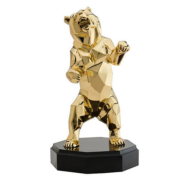 Статуэтка бронзовая Vizuri (Визури) Медведь PL01-3