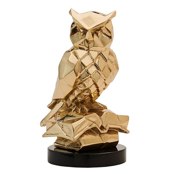Статуэтка бронзовая Vizuri (Визури) Сова PL02-2