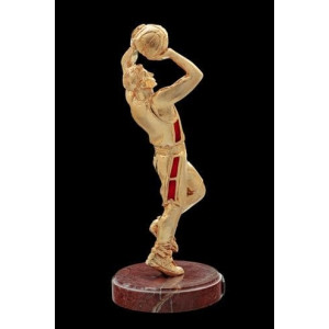 Статуетка бронзова Vizuri (Візурі) Баскетболіст золотий S05/P