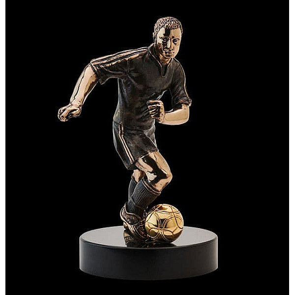 Статуэтка бронзовая Vizuri (Визури) Футболист S02-0
