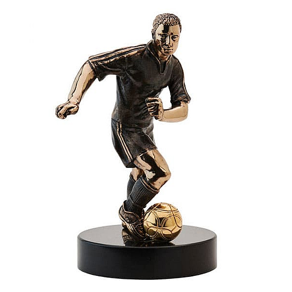 Статуэтка бронзовая Vizuri (Визури) Футболист S02-2