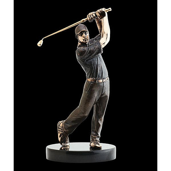 Статуэтка бронзовая Vizuri (Визури) Игрок в гольф S01-0
