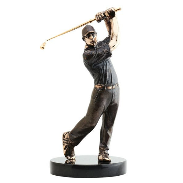 Статуэтка бронзовая Vizuri (Визури) Игрок в гольф S01-2