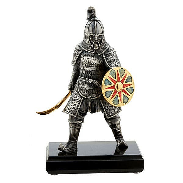 Статуэтка бронзовая Vizuri (Визури) Воин Золотой Орды W02-2