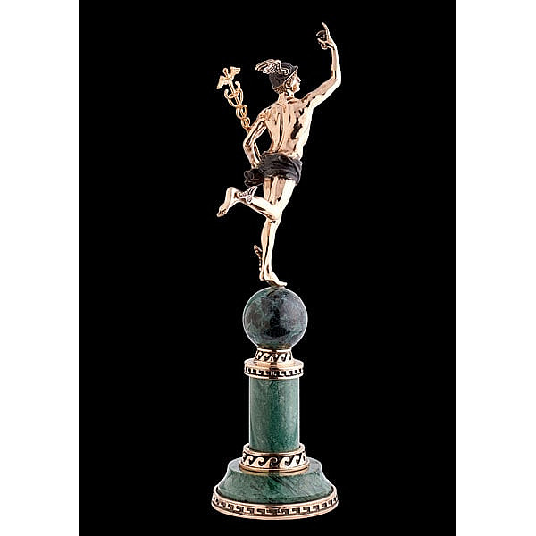 Статуэтка бронзовая Vizuri (Визури) Гермес G02-1