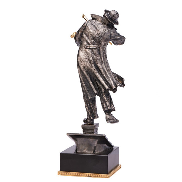 Статуэтка бронзовая Vizuri (Визури) Скрипач на крыше J04-1