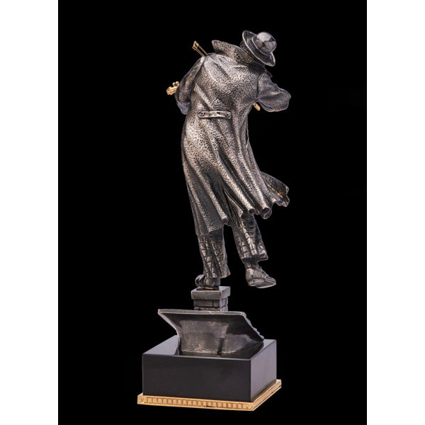 Статуэтка бронзовая Vizuri (Визури) Скрипач на крыше J04-3