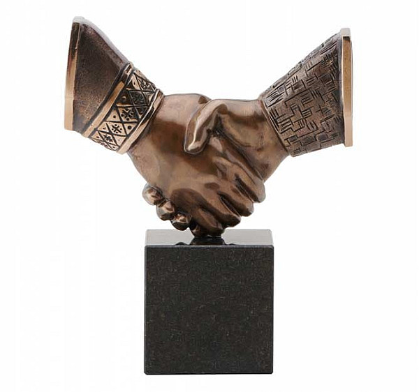 Статуэтка бронзовая Vizuri (Визури) Волонтерство P06-5