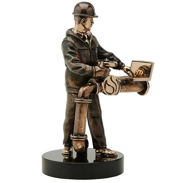 Статуэтка бронзовая Vizuri (Визури) Нефтегаз HR01-4