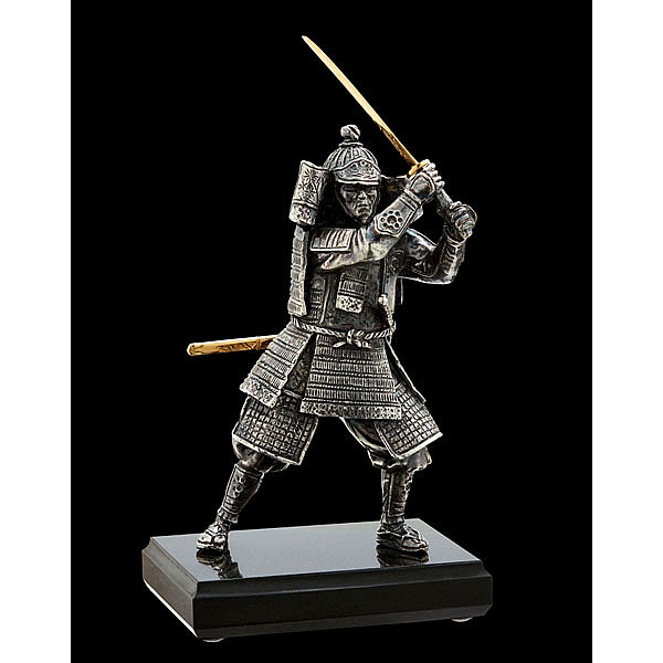 Статуэтка бронзовая Vizuri (Визури) Самурай W01-2