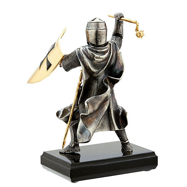 Статуэтка бронзовая Vizuri (Визури) Тевтонский рыцарь W03-1