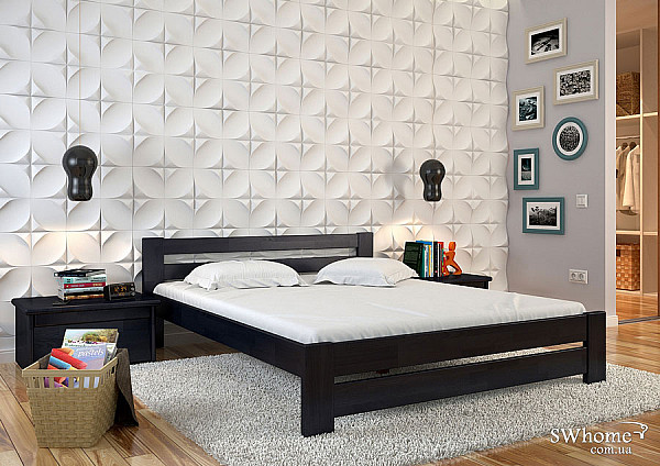 Ліжко ArborDrev Симфонія Венге-0