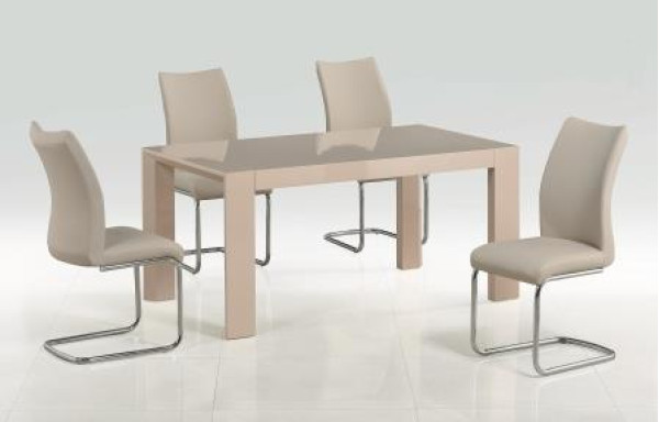 Стол раскладной Bellini Атолл Ваниль Лак-1