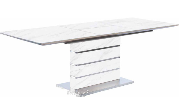 Стіл розкладний Bellini Міраж Мармур-0