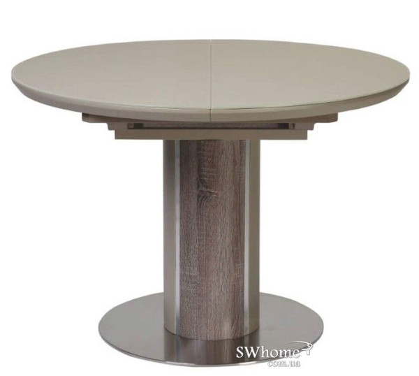 Стіл розкладний Bellini Найс Мокко - кемел скло Стіл розкладний Bellini Найс Мокко - кемел скло-1