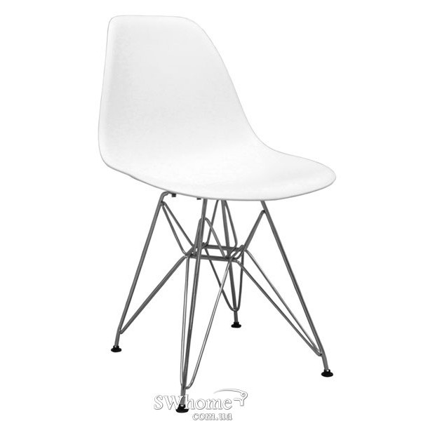 Стул Domini Прайз Белый с металлическими ножками-0