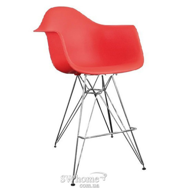 Барный стул SDM Тауэр Eames Красный Барный стул SDM Тауэр Eames Красный-0