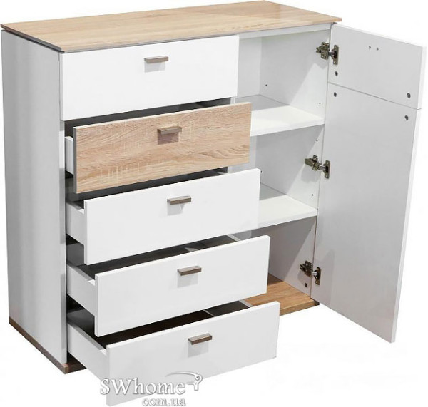 Комод Embawood Верона W1000 Дуб Сонома Комод Embawood Верона W1000 Дуб Сонома-2