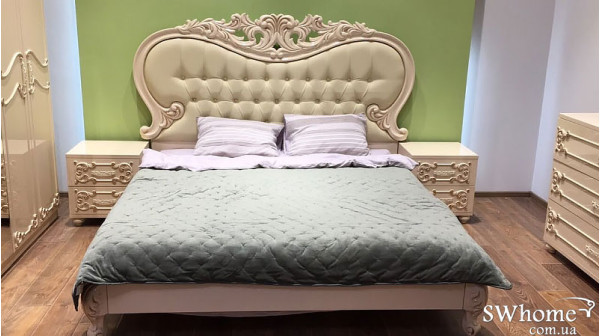 Двоспальне ліжко Embawood Лючія Крем-0