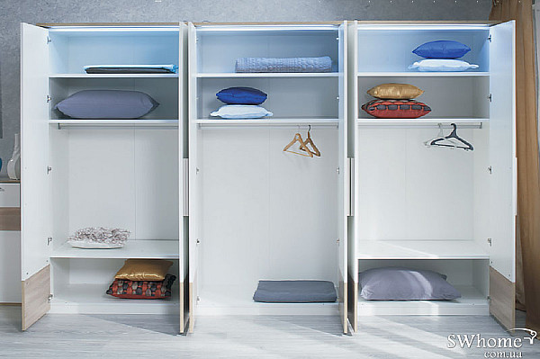 Шафа Embawood Верона 6-дверна Дуб Сонома Шафа Embawood Верона 6-дверна Дуб Сонома-1