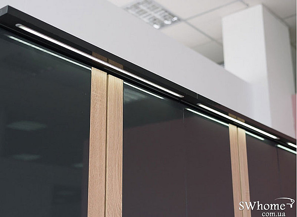 Шафа Embawood Капрі 4-дверна Антрацит-3