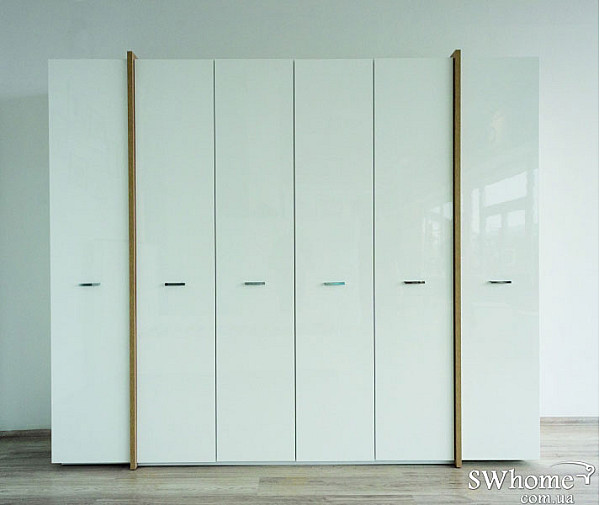 Шафа Embawood Альба 6-дверна Біла Шафа Embawood Альба 6-дверна Біла-0